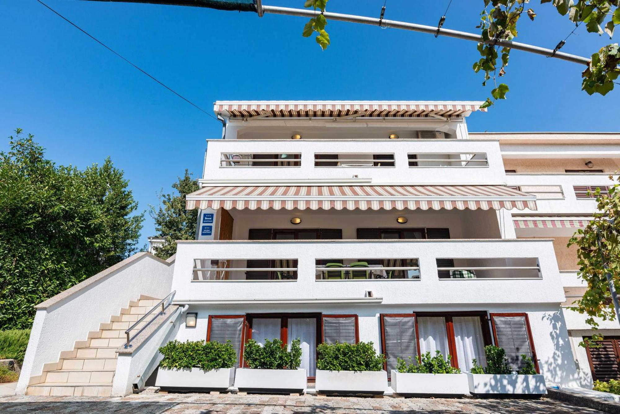 Apt Ana, Malinska, Vantacici, Island Krk エクステリア 写真