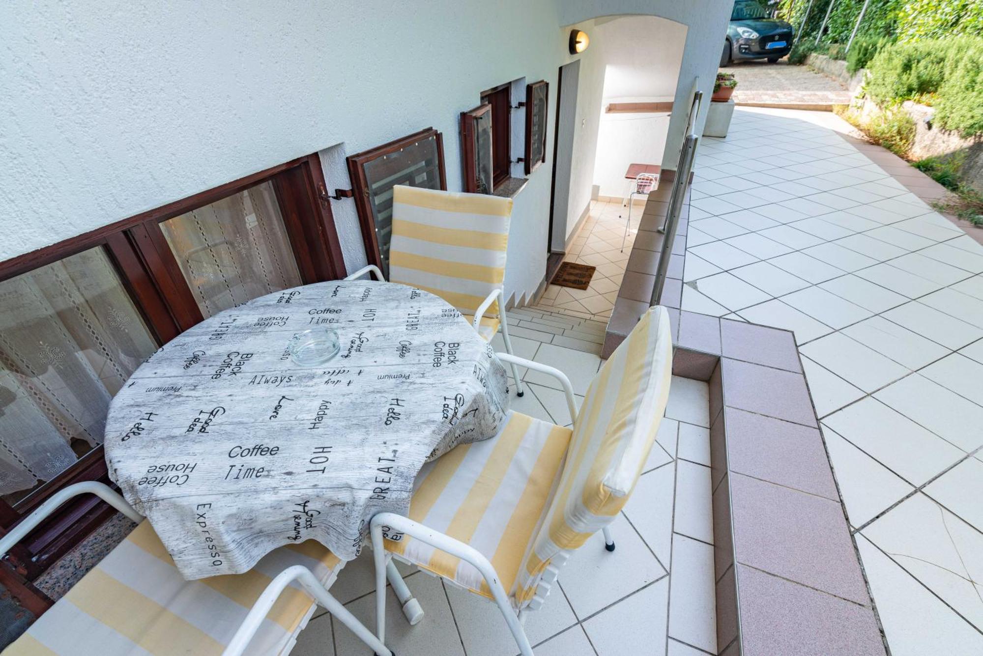 Apt Ana, Malinska, Vantacici, Island Krk エクステリア 写真