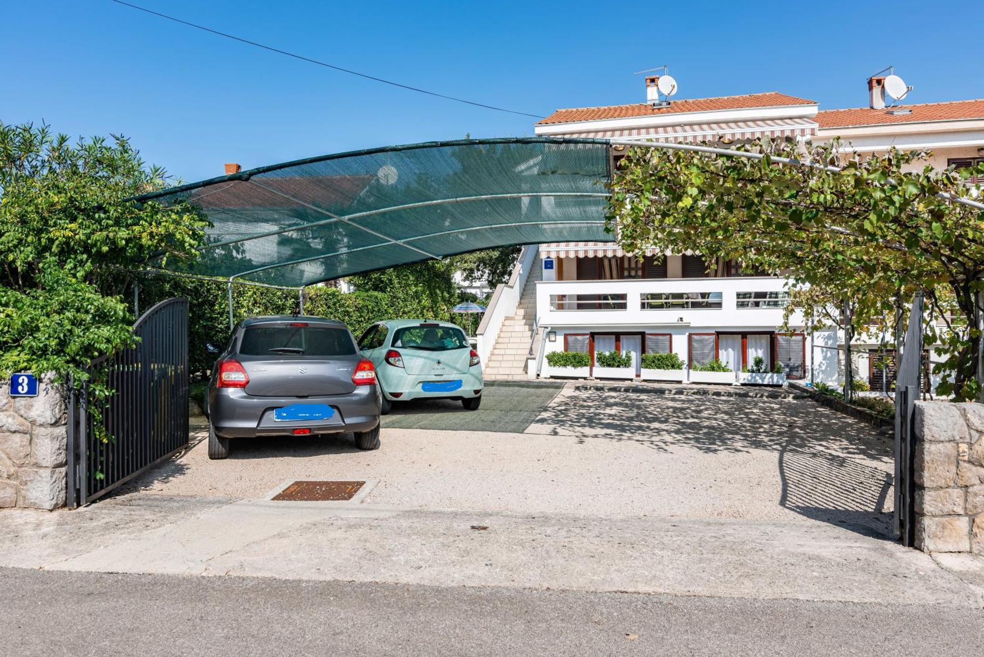 Apt Ana, Malinska, Vantacici, Island Krk エクステリア 写真