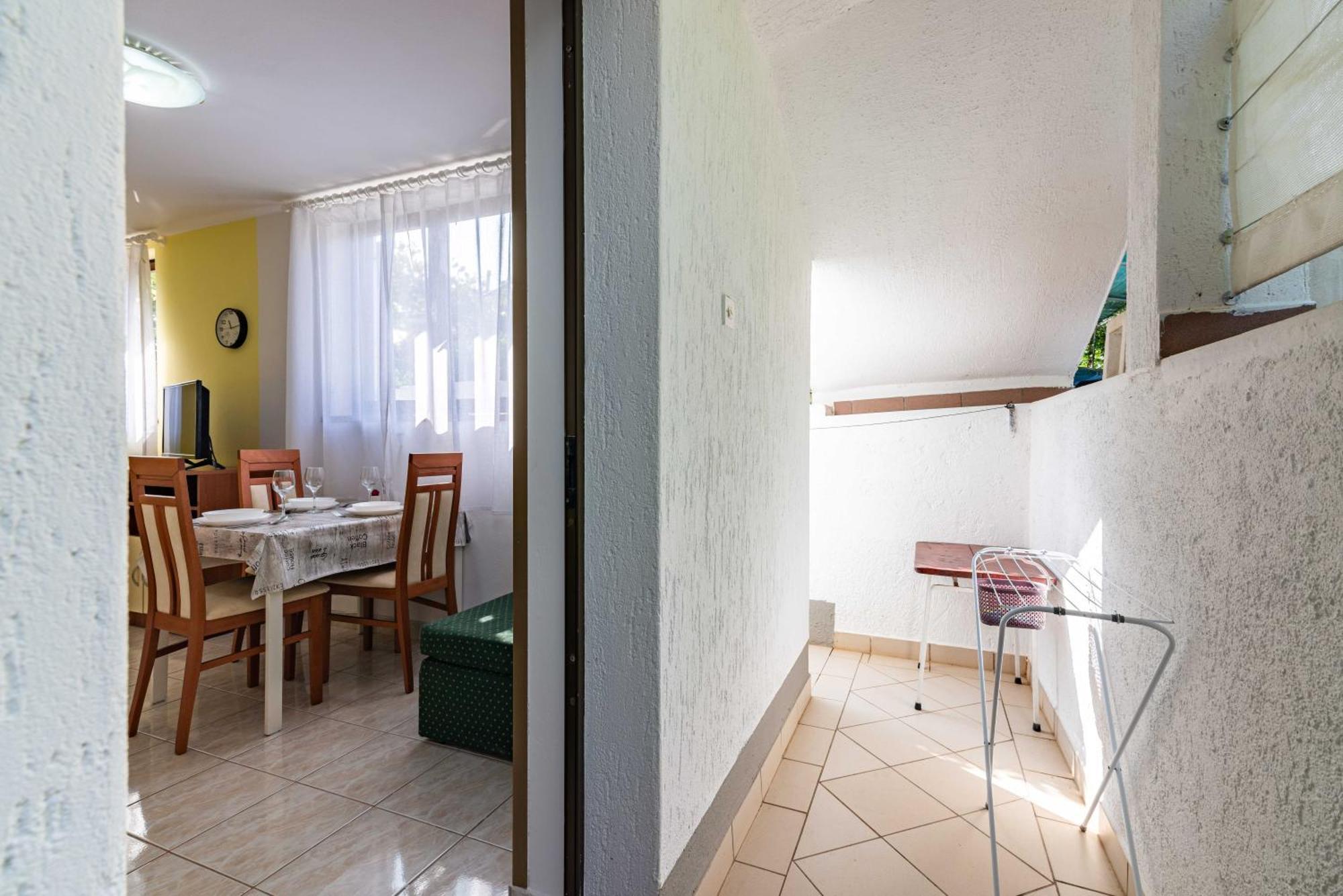Apt Ana, Malinska, Vantacici, Island Krk エクステリア 写真